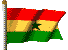 Ghana Flag.