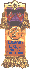 Harmony L.O.L 296 Orillia, Ontario