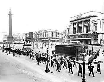 The Orange Lodge & Salvation Army march together