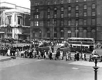 Orange Lodge Leaving St. George's Plateu 1949