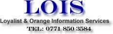 Loyalist & Orange Information Services