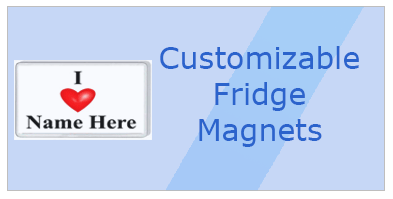 Customizable Fridge Magnets