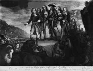 King William III Landing in England.