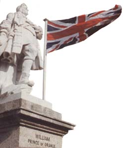 King William III, Brixham, Devon.